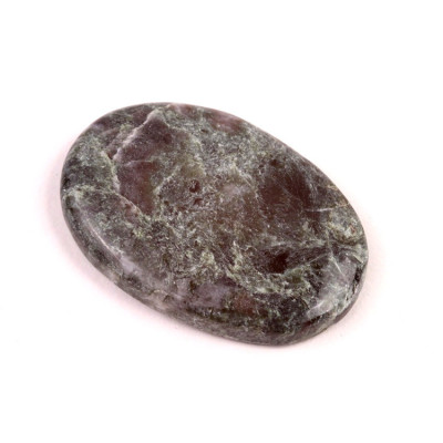 Cabochon Seraphinite Eudiylite No. 4723 (38x26x5mm)