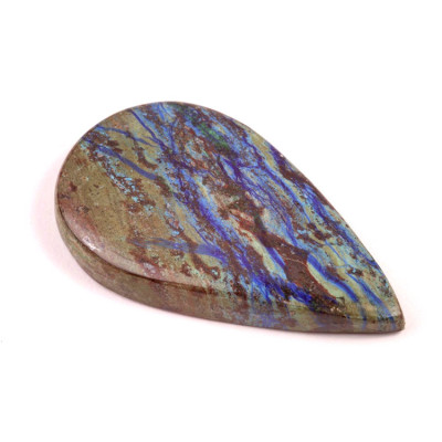 Cabochon Azurite Line No. 4733 (53x31x7mm)