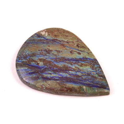 Cabochon Azurite Line No. 4736 (50x36x6mm)