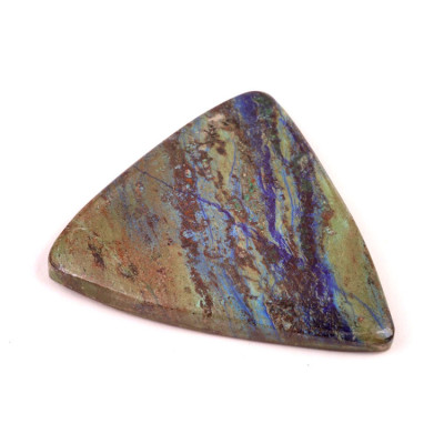 Cabochon Azurite Line No. 4737 (44x42x6mm)
