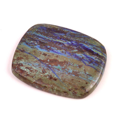 Cabochon Azurite Line No. 4741 (42x34x5mm)