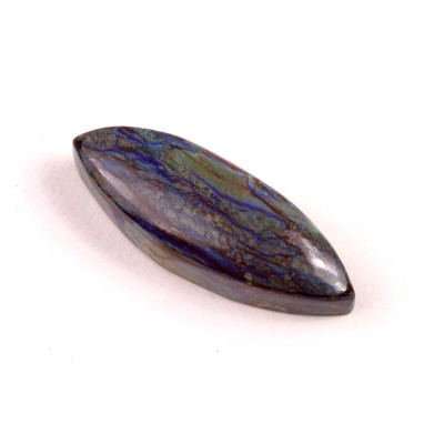 Cabochon Azurite Line No. 4753 (32x12x8mm)