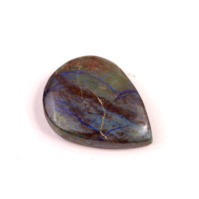 Cabochon Azurite Line No. 4755 (27x20x5mm)