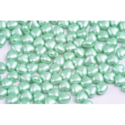 Heart beads No. 177 (6x6mm)