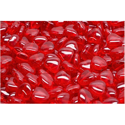 Heart beads No.1904 (8x8mm)