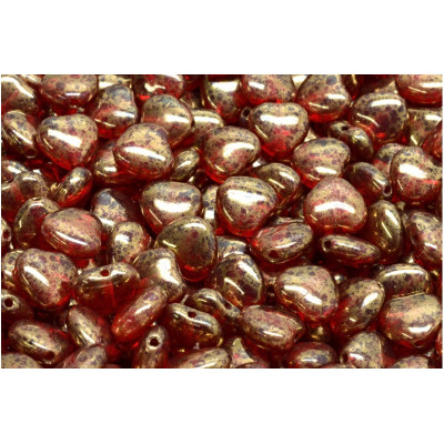 Heart beads No.5121 (8x8mm)