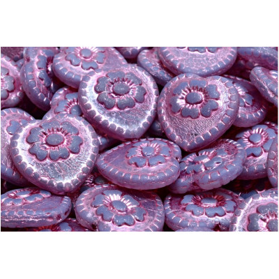 Heart with rose beads No. 2844 (17x17mm)