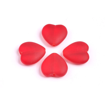 Heart beads No. 3828 (15x16mm)