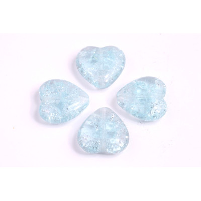 Heart beads No. 3831 (15x16mm)