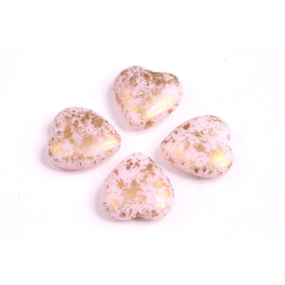 Heart beads No. 3846 (15x16mm)