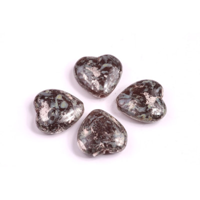 Heart beads No. 3848 (15x16mm)