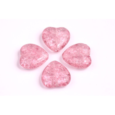 Heart beads No. 3917 (15x16mm)