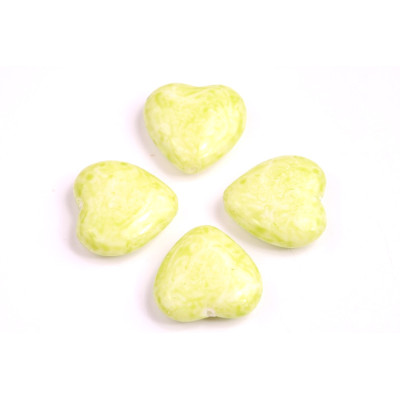 Heart beads No. 4289 (15x16mm)