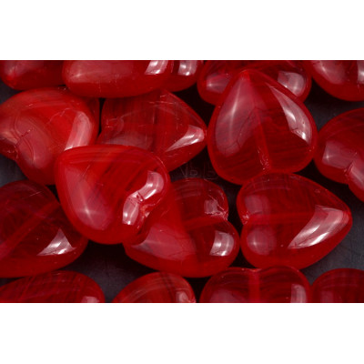 Heart beads No. 2128 (15x16mm)