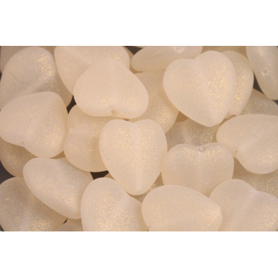 Heart beads No. 4687 (15x16mm)