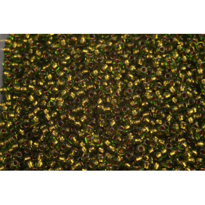 Preciosa seed beads 10/0 No 1229 green