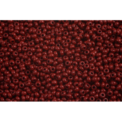 Preciosa seed beads 10/0 No 1234 red