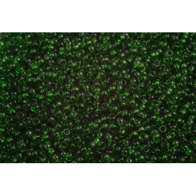 Preciosa seed beads 10/0 No 1240 green