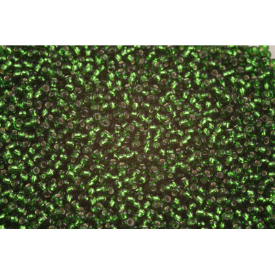 Preciosa seed beads 10/0 No 563 green
