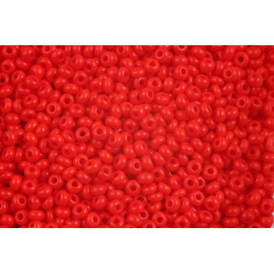 Preciosa seed beads 10/0 No 41 red