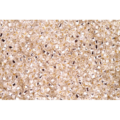 Preciosa seed beads 10/0 No 1360 silver