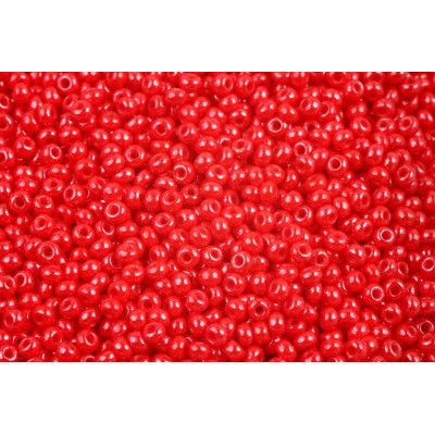 Preciosa seed beads 10/0 No 1368 red