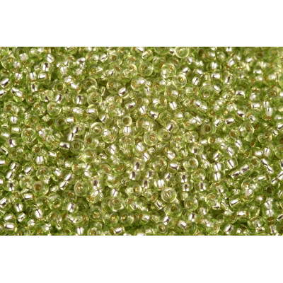 Preciosa seed beads 10/0 No 1374 green