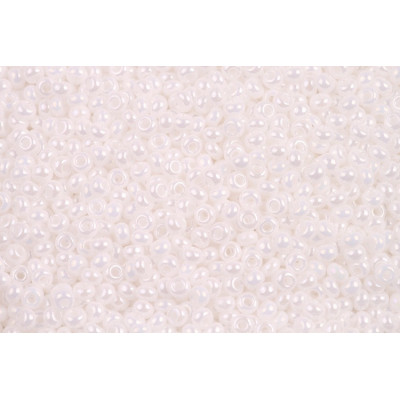 Preciosa seed beads 10/0 No 1384 white