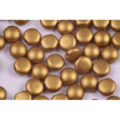 PRECIOSA Candy N. 35 White Alabaster, Antique Gold Bronze