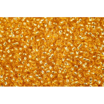 Preciosa seed beads 10/0 No 1395 gold