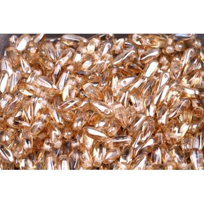 Czech dagger beads 2.5x8 mm - 00030-23501