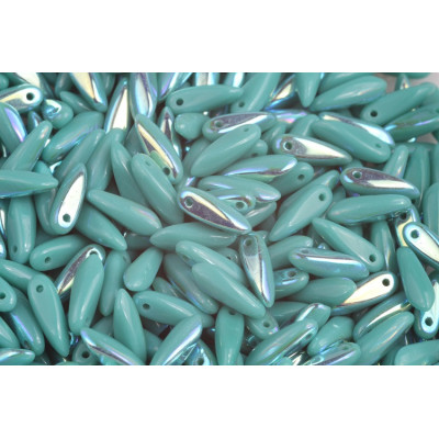 Czech dagger beads 3x11 mm No. 3583 - 63140-28701