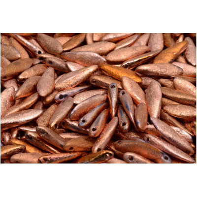 Czech Dagger beads 5x16 mm No. 2584 - 00030-ETCH-27103