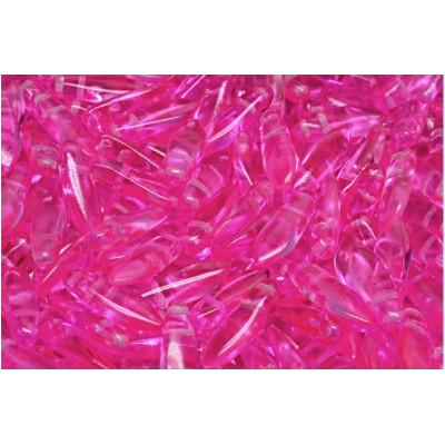 Czech glass two-hole dagger beads 5x16 mm 00030-48678