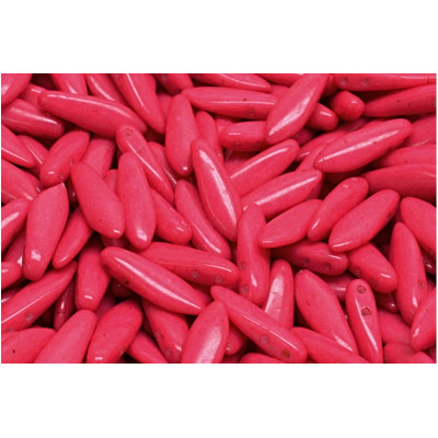 Czech glass two-hole dagger beads 5x16 mm 02020-33274