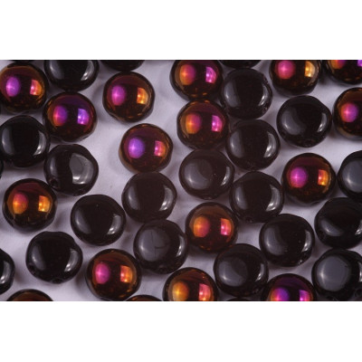 PRECIOSA Candy N. 48 Black Opaque, Brown Flare, Half