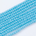 Faceted rondelle glass beads 5516 (3x2 mm)