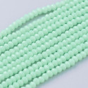 Faceted rondelle glass beads 5517 (3x2 mm)