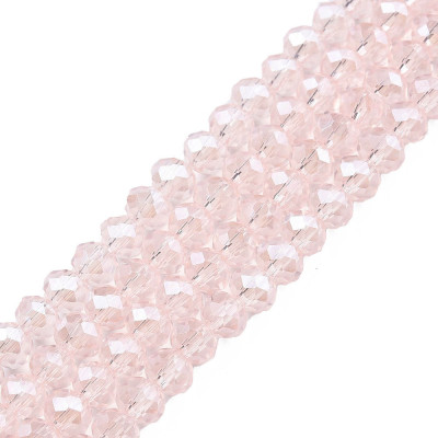 Faceted rondelle glass beads 5529 (3x2 mm)