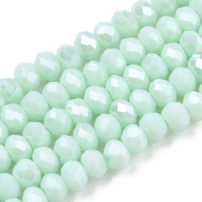 Faceted rondelle glass beads 5610 (2.5x2 mm)