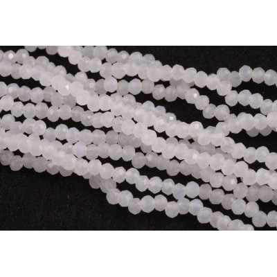 Faceted rondelle glass beads 5732 (3x2 mm)