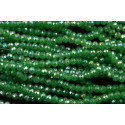 Faceted rondelle glass beads 5758 (3x2 mm)
