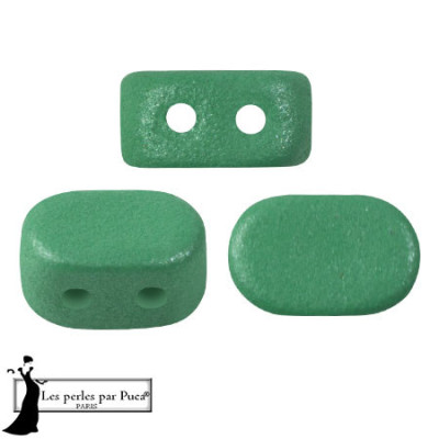 Lipsi® par Puca® 7x4mm Green Garden 24811 | Czech 2-Hole Beads