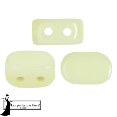 Lipsi par Puca 7x4mm Light Citrus 84010 | Czech Glass Beads