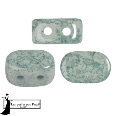 Lipsi par Puca 2-Hole Beads Light Citrus Marble 84010-15464