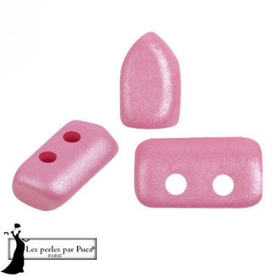 Piros par Puca 5x3x2mm Milky Pink 03000-21425 | Czech Glass Beads