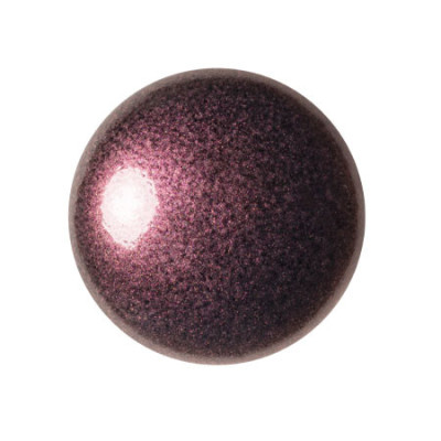 Cabochon par Puca 18mm Metallic Old Red 23980/94201 | Czech Glass