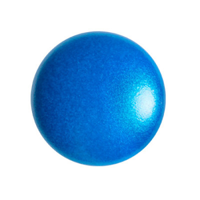 Cabochon par Puca 18mm Capri Blue Pearl 03000/70438 | Czech Glass