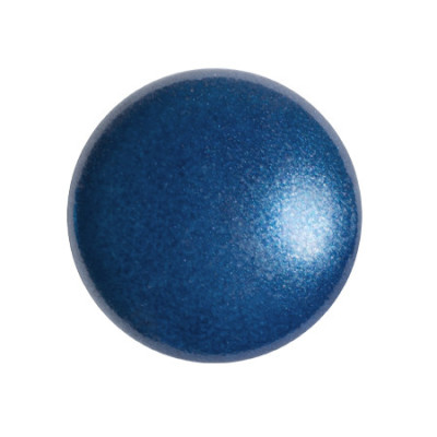 Dark Blue Pearl Cabochon par Puca 18mm 03000/70436 | Czech Glass