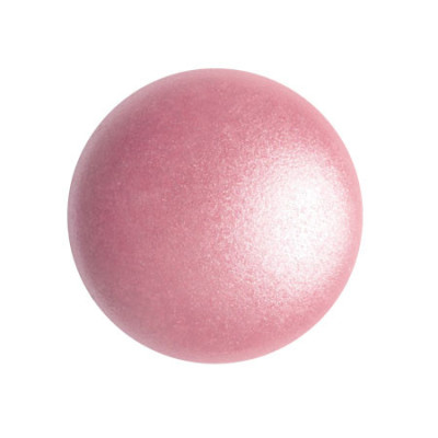 Pink Pearl 18mm Cabochon par Puca 70412 | Czech Glass Cabochons